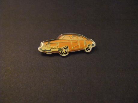 Tucker Torpedo Sedan 48 ( Amerikaanse auto) geel